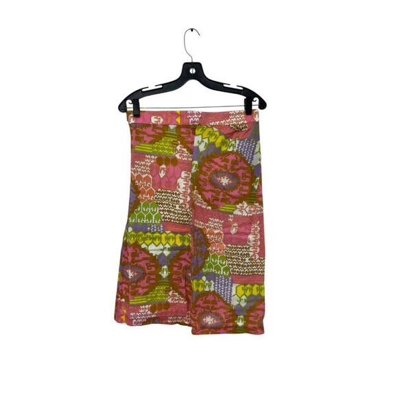 Trina Turk Womens Straight & Pencil Skirt Size 2 Pink Printed Beach NWOT - Picture 2 of 9